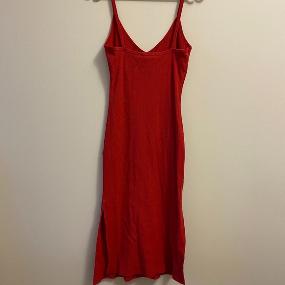 red forever 21 midi dress - Picture 2 of 3